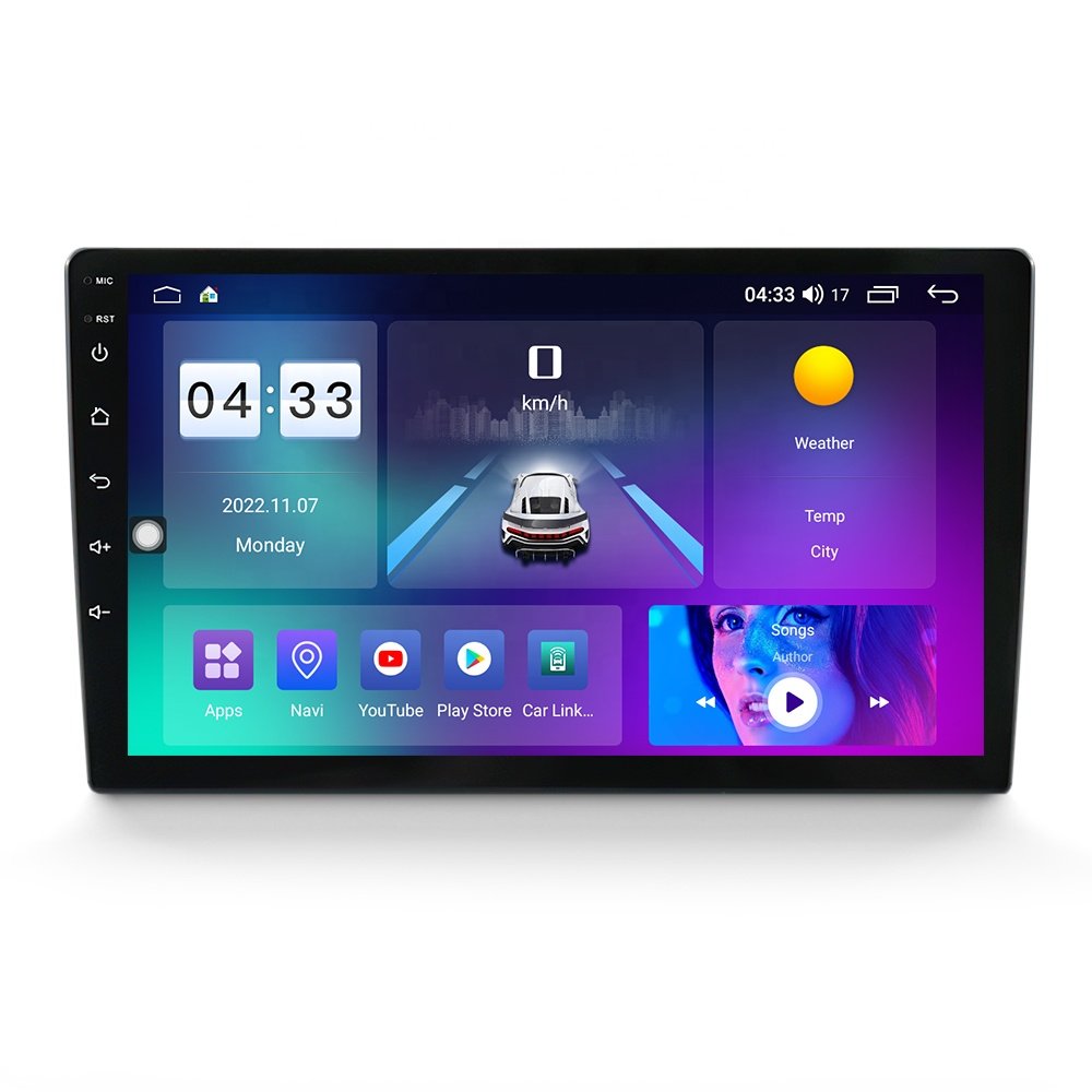 Wholesale Universal Android 12 Auto Radio Mp5 Player Car Stereo 2Din 7018B 7 Touch Screen for Vw Peugeot 407 Toyota Camry