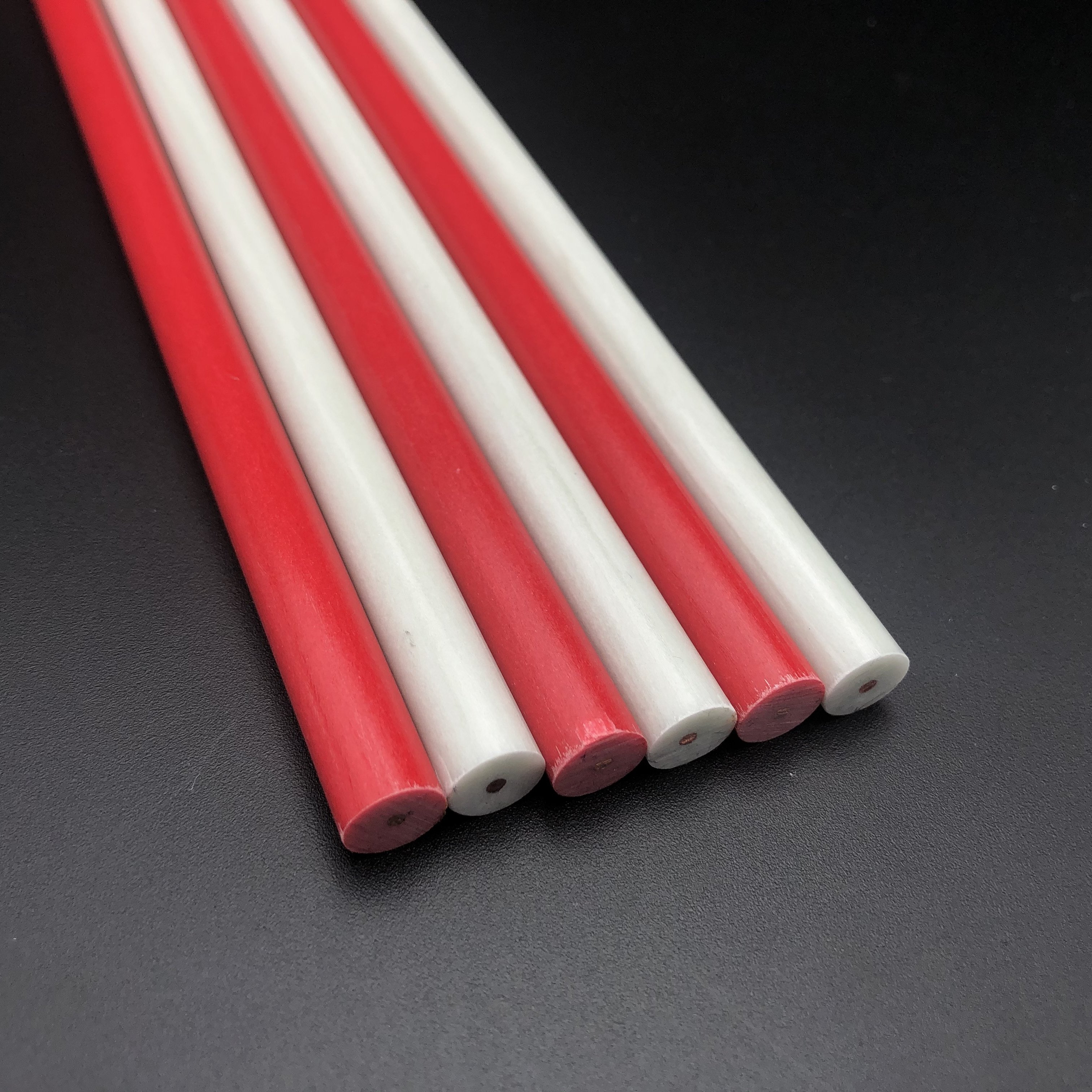 Custom Solid Fiberglass Composite Material Frp Fiber Rods for Car Antennas