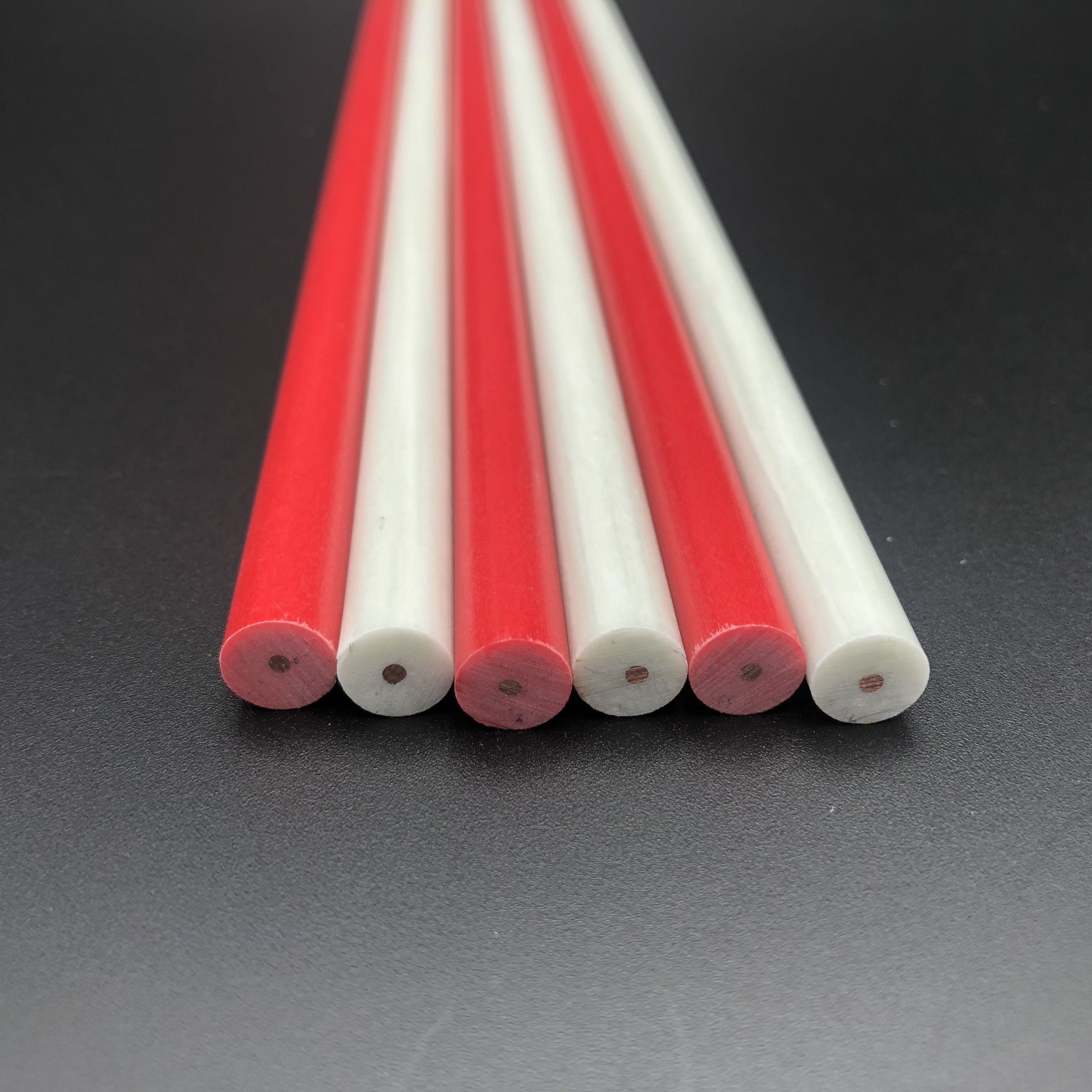 Custom Solid Fiberglass Composite Material Frp Fiber Rods for Car Antennas