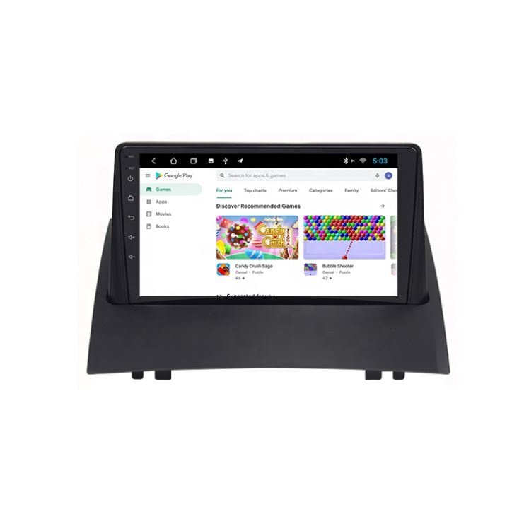 9inch Android for RENAULT Megane 2 2002-2008 Multimedia Stereo Car DVD Player Navigation GPS Video Radio IPS Playstore Wireless