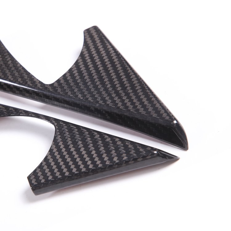 For Maserati Ghibli Carbon Fiber Exterior Accessories Door B-pillar Panel Protection Cover Rearview Mirror Panel Cover