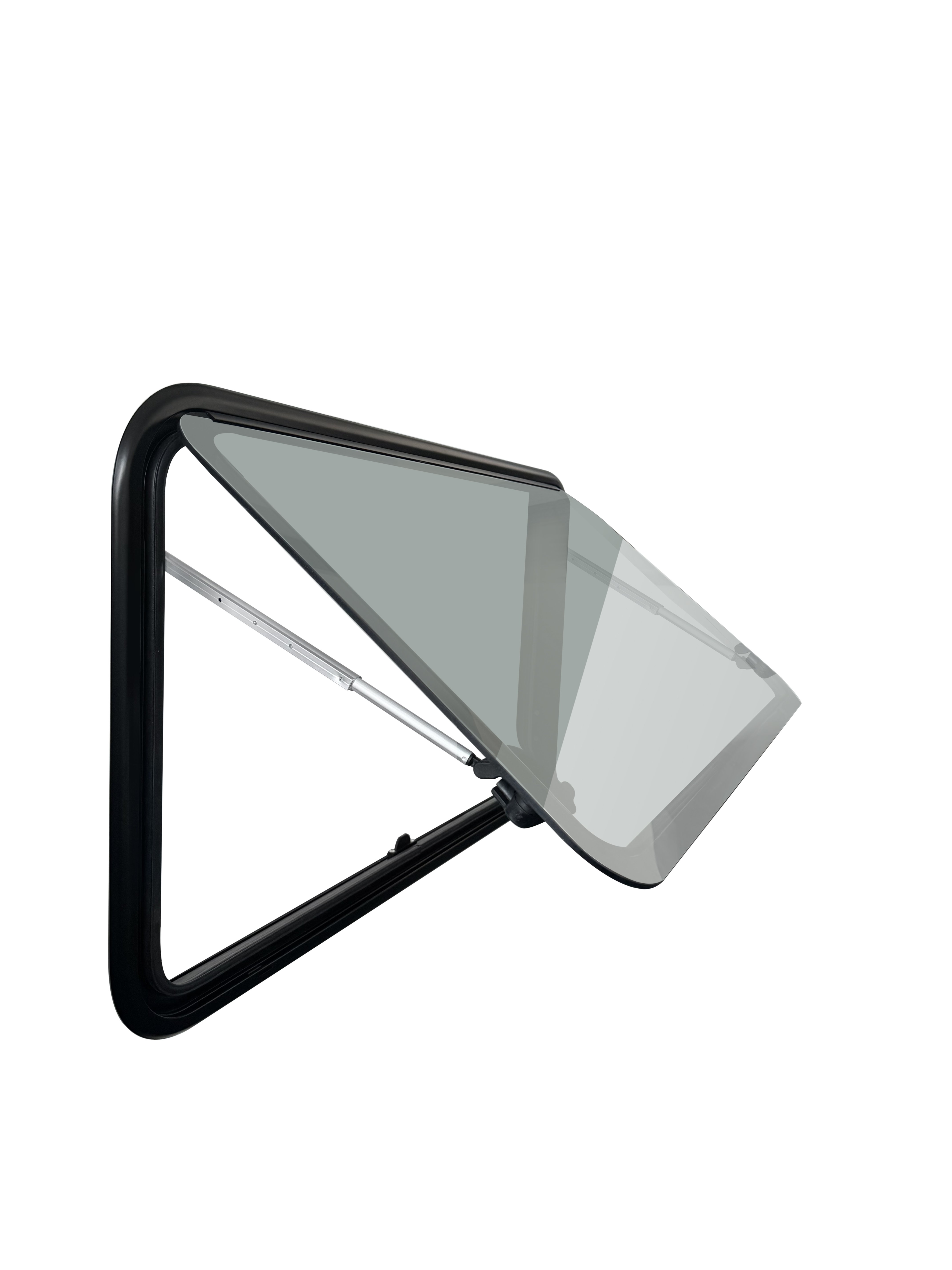 2024 Meidi RV Extrapolated Window Aluminium New Design Motorhome Double Layer Trailer Camper Pleated&Scroll Blind and Fly Screen