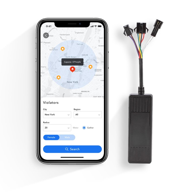 High Quality Anti Lost GPS Tracker With Free App Real Time Tracking Remote Control for Car Bicycle Truck