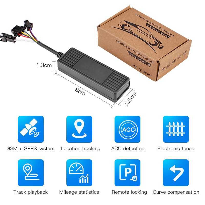 High Quality Anti Lost GPS Tracker With Free App Real Time Tracking Remote Control for Car Bicycle Truck