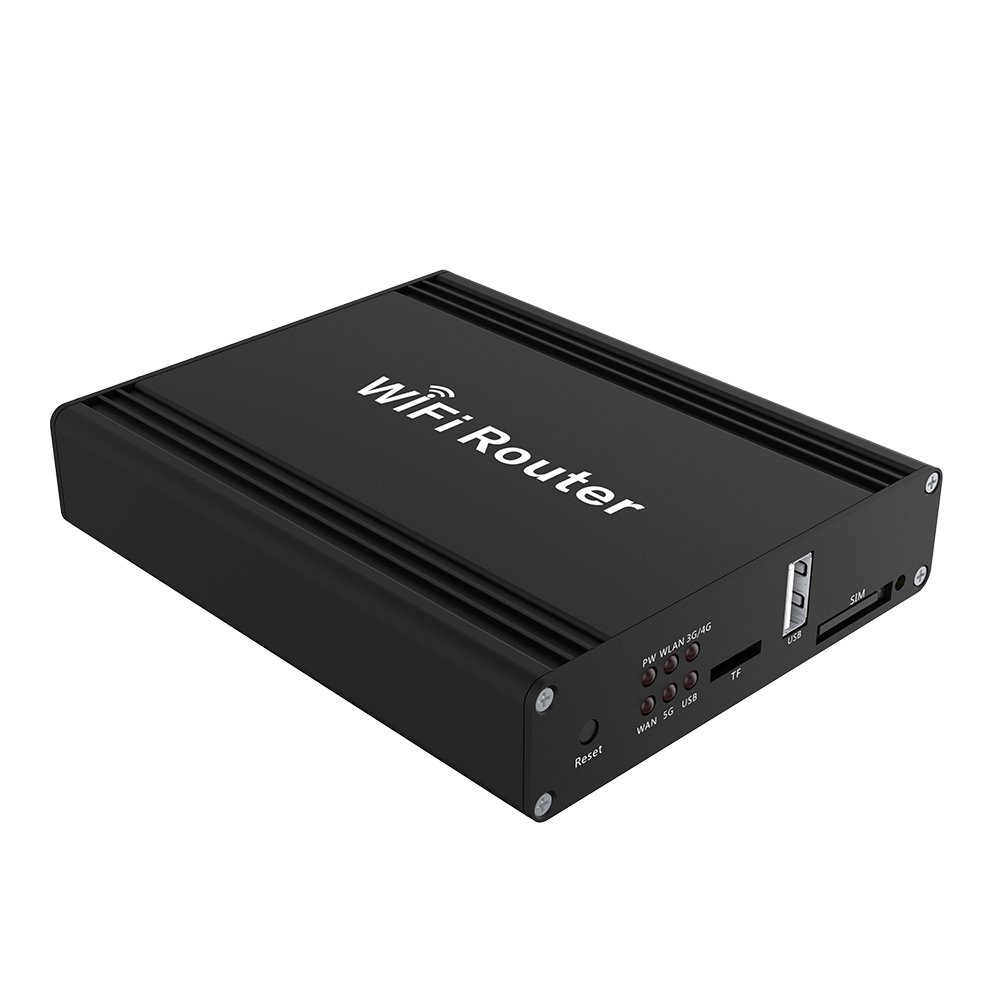 MT7620A+7612E Dual Band Industrial 4G LTE Router 1200Mbps Speed with Sim Card Slot Vehicle Bus Car VPN Function 5GHz Frequency