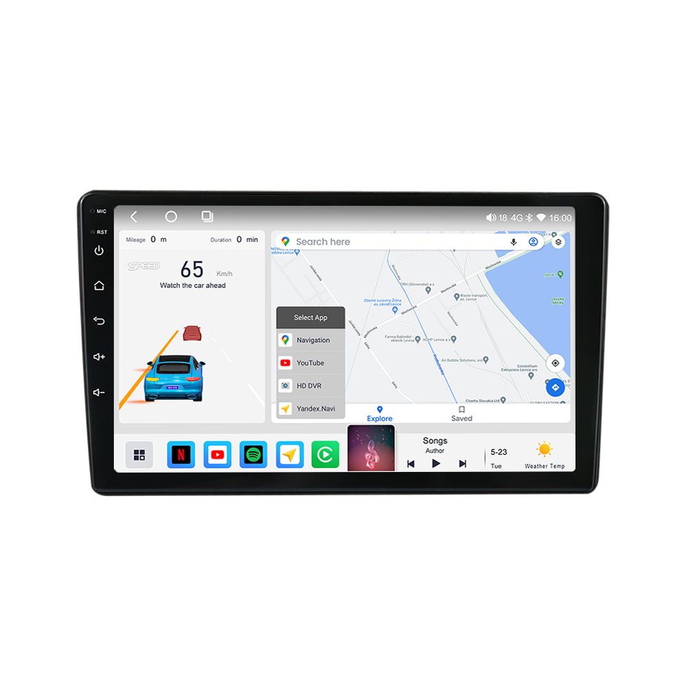 MEKEDE M6 PRO 3D Android 2K QLED Screen BT DSP Car Video for Chery A3 2008-2010 Car Radio Wireless Car-play