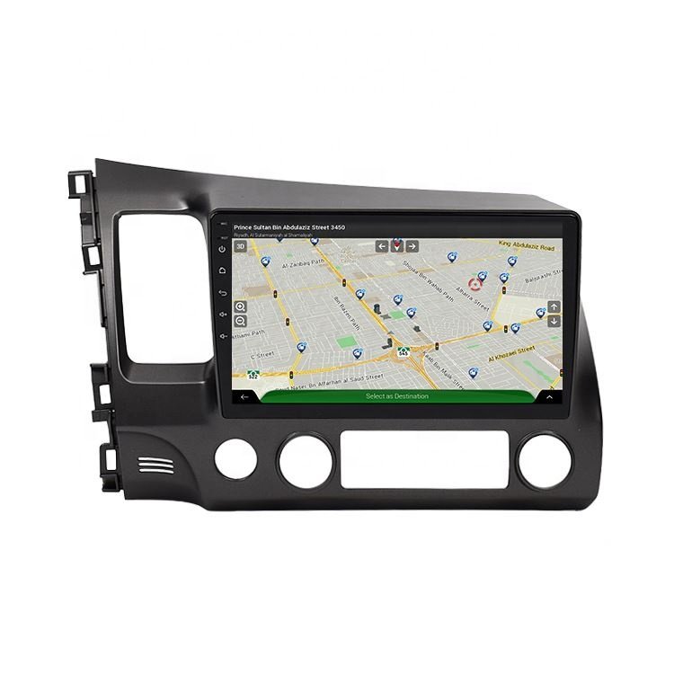 10.1 Inch Car Player Android for Honda CIVIC 2007-2012 Car Radio Video Player MP5 WIFI GPS Navigation Full Touch Screen IPS LHD