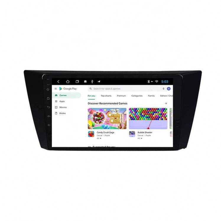 9' Android for BMW E90 E91 E92 E93 2005-2012 Multimedia Stereo Car DVD Player Navigation GPS Video Radio IPS Playstore Wireless