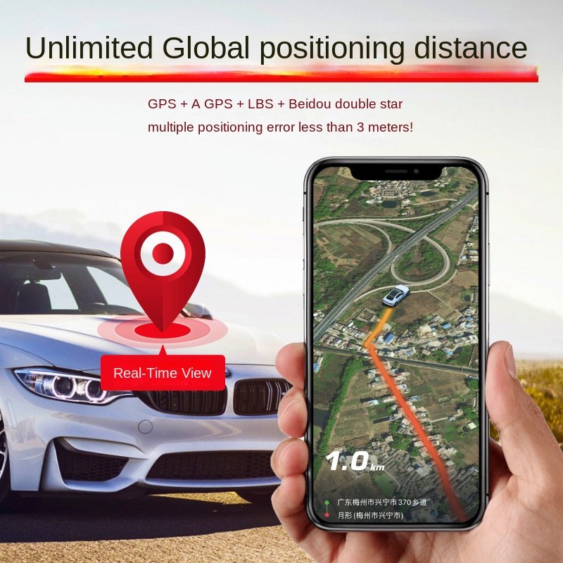Motorcycle Car Bike Anti-theft Child Elder Anti-lost Smart Watch with Location Mini Gps Locator