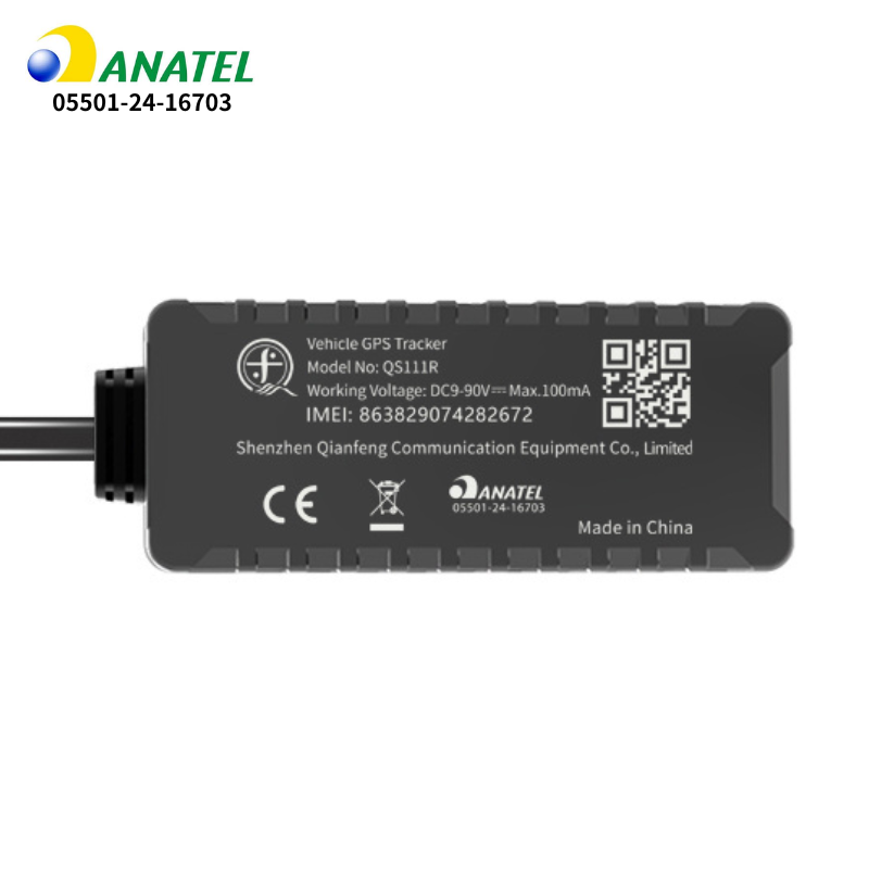 QS111R J16 PRO 4G GPS Tracker with Car GPS Navigation and GPS Antenna for Vehicle and E-Bike