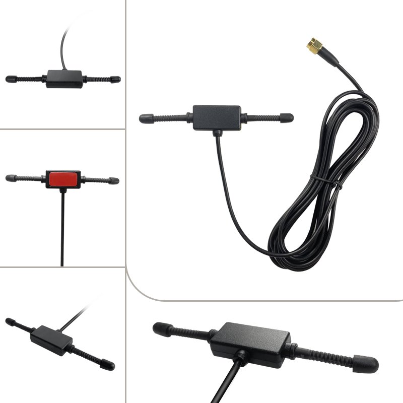 Long Range Horn Antenna GSM/GPRS Car TV 700~1900mhz Antenna with SMB Connector Broadband Communication Antenna <3.0
