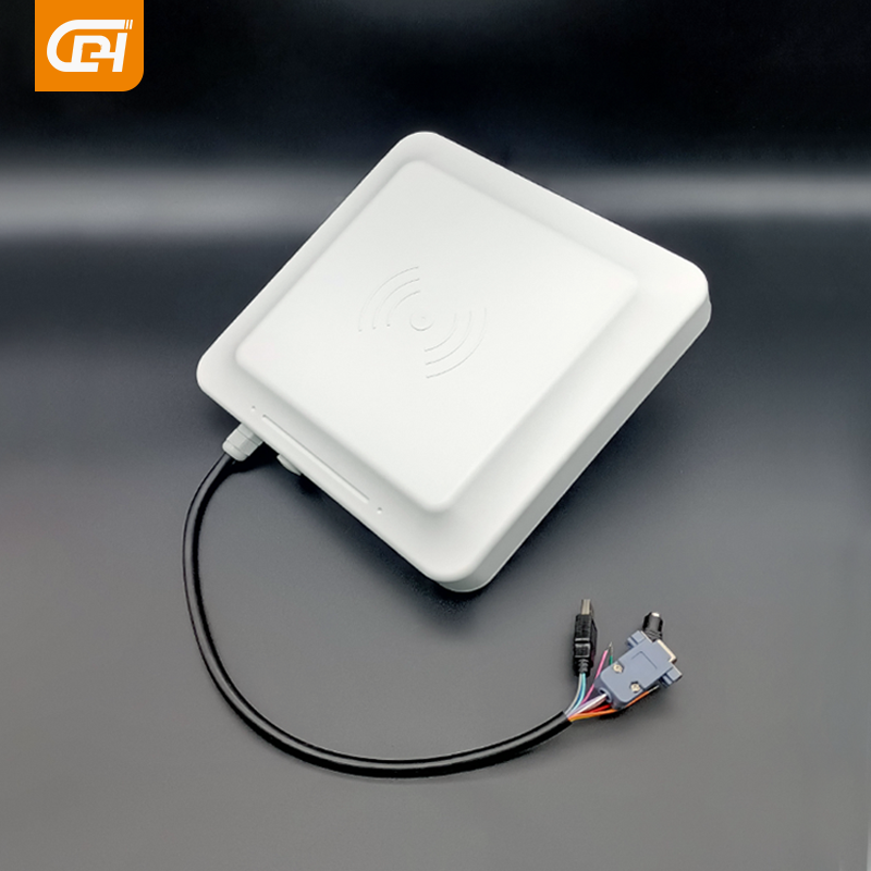 Rfid Uhf Reader 8dbi Antenna RS232 485 USB Wiegand ISO18000-6C Parking Management B701 Rfid Reader Uhf