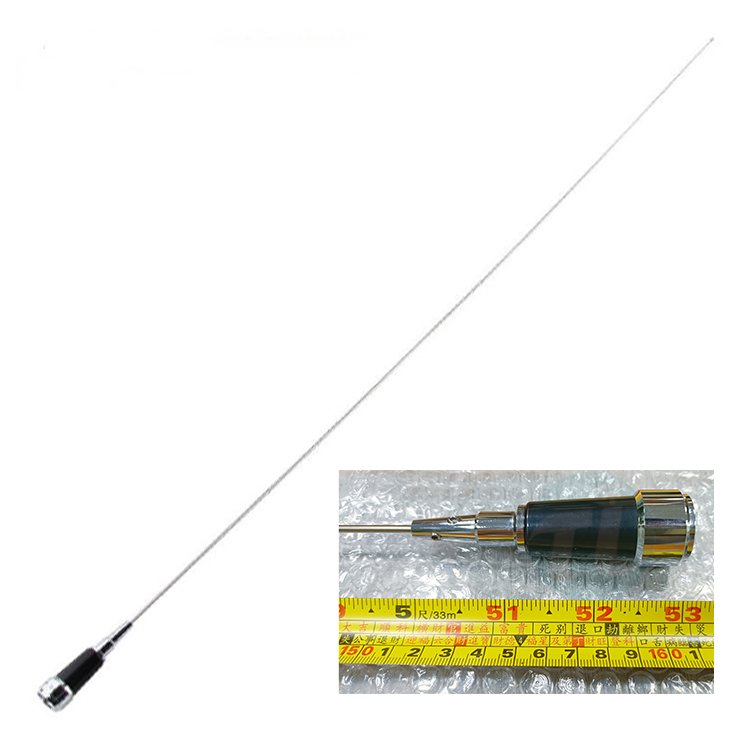 Mobile Antenna VHF Race Radio Whip Antenna 144-174MHz Flexible Spring Radio Car Communication antenna