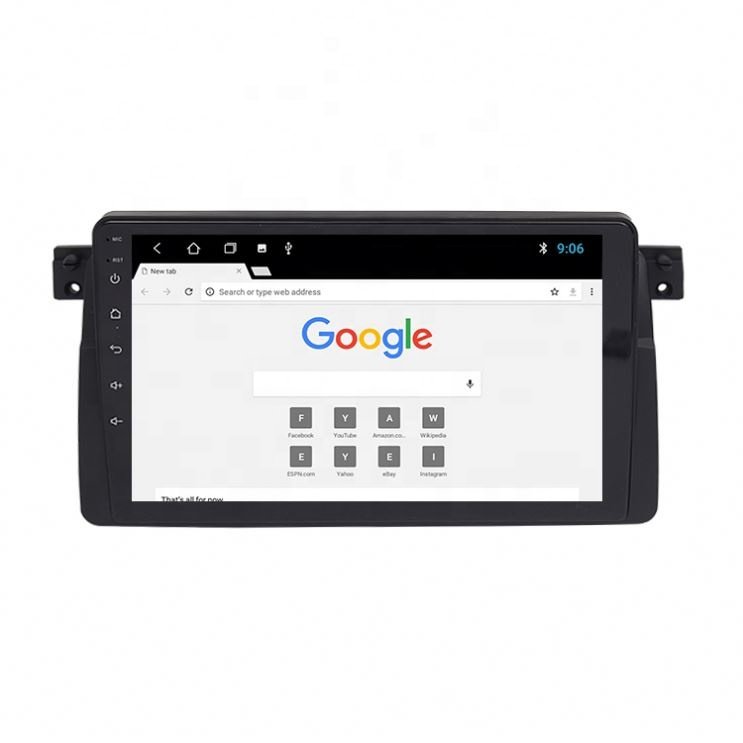 Android Navigator for Car BMW E46 1998 - 2006 Multimedia Stereo Car DVD Player GPS Video Radio IPS Playstore Wireless