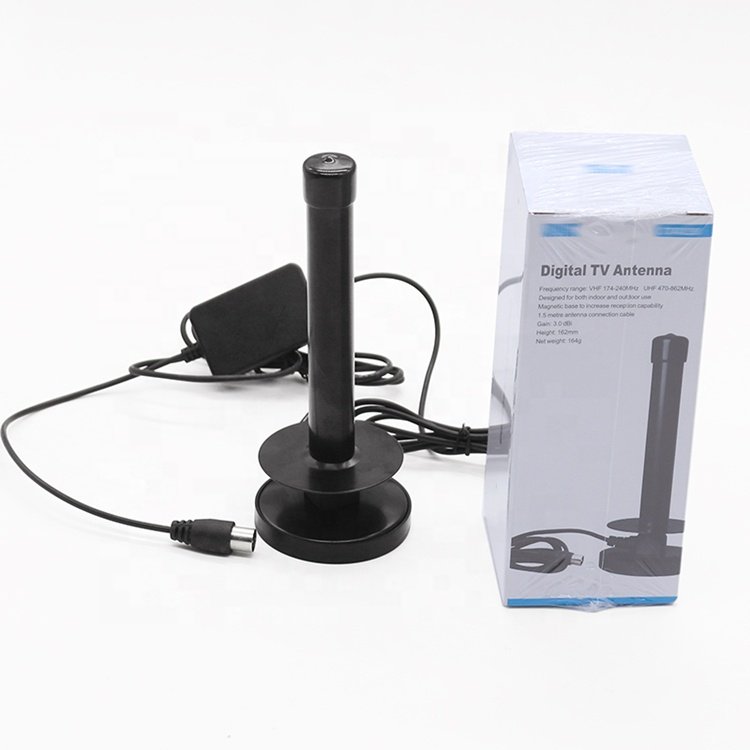 Passive digital TV antenna HDTV DTMB DVB-T ISDB home high-gain magnetic chuck antenna