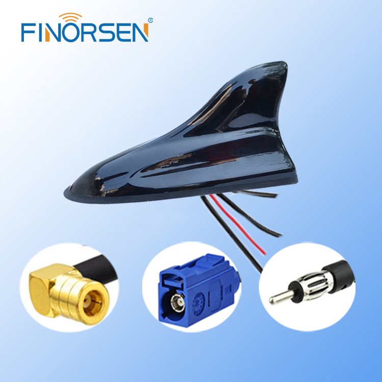 Hot! DAB+GPS+FM/AM Multi-function combination car Shark Fin antenna digital Radio Amplified Roof Mount Antenna
