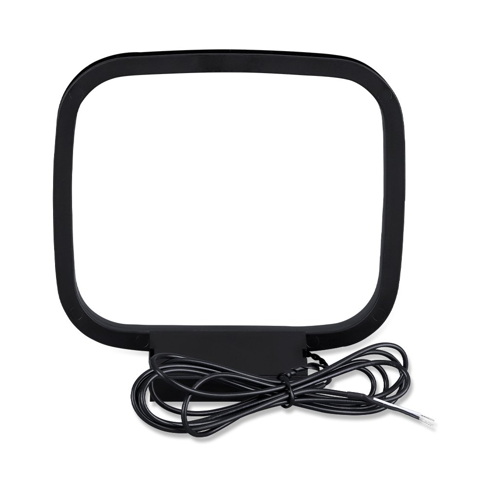 Indoor HD Radio 75 Ohm FM Antenna FM Antenna and AM Loop Antenna Home Stereo Receiver AV Audio Video