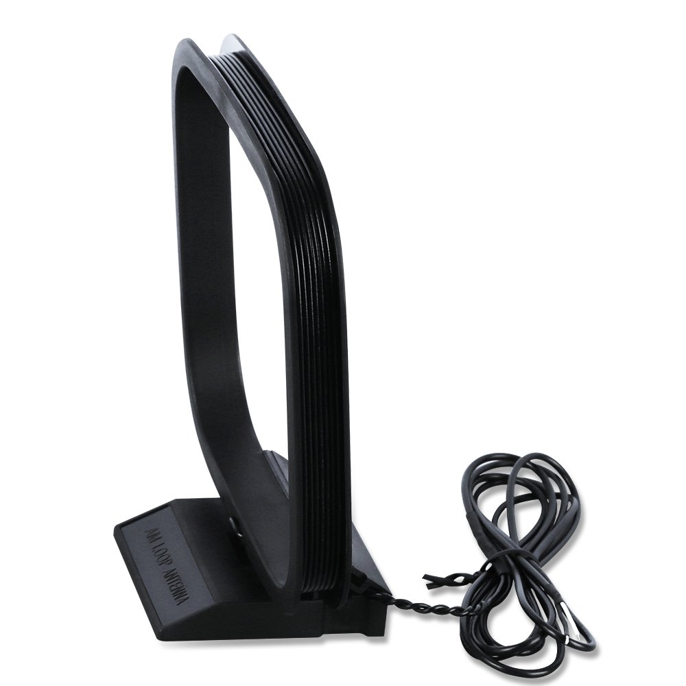 Indoor HD Radio 75 Ohm FM Antenna FM Antenna and AM Loop Antenna Home Stereo Receiver AV Audio Video