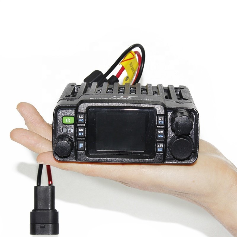 TYT TH-8600 IP67 Waterproof Dual Band 136-174MHz/400-480MHz 25W Car Radio HAM Mobile Radio with Antenna,Clip Mount,USB Cable