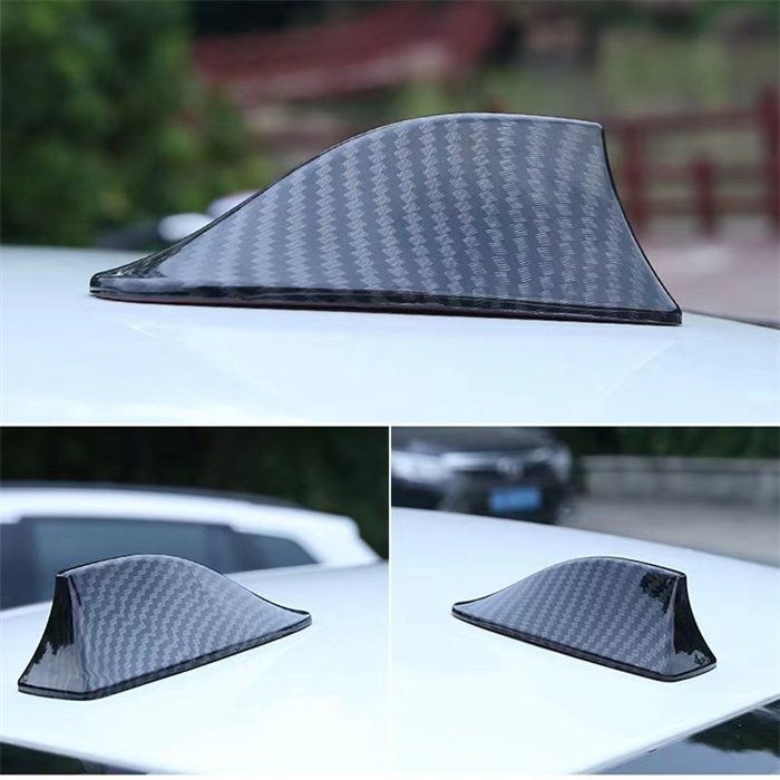Auto Car Shark Fin Antenna Roof Aerial Cover Trim Exterior Decoration Sticker