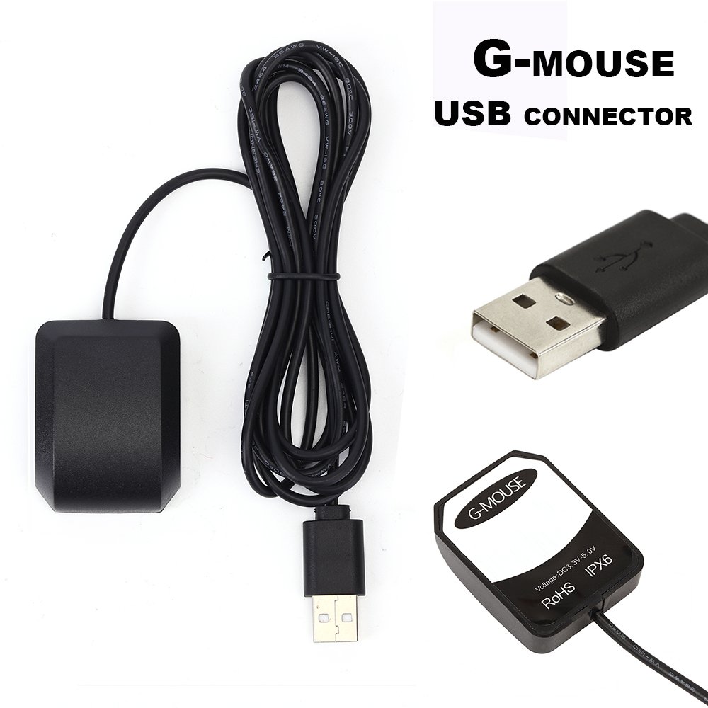 USb connector MFD2 RNS2 MFD3 RNS510 Sat Nav Mini GPS Receiver Internal Navigation G-mouse GPS Antenna Module For Car