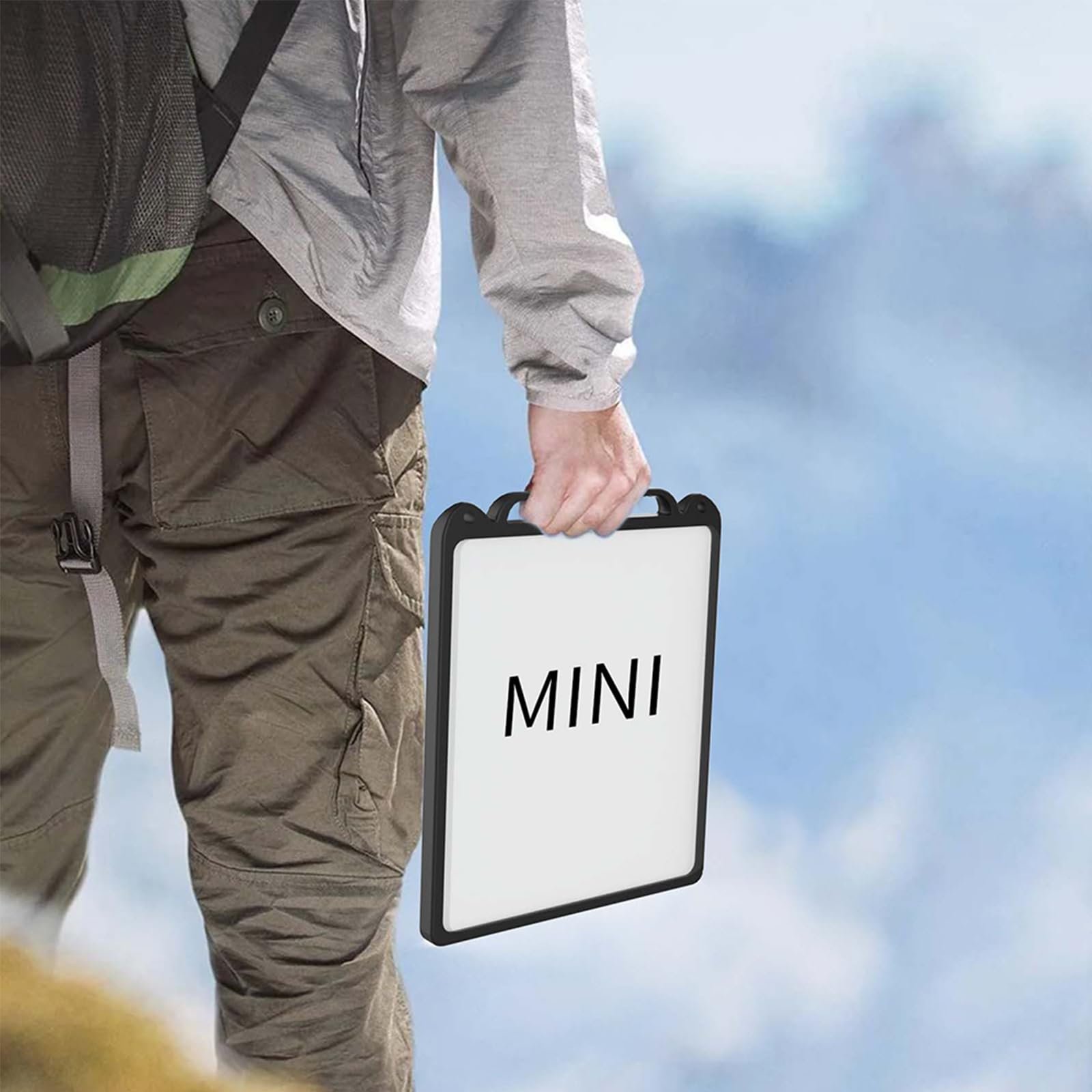 For StarLink Mini Silicone Protective Case with Carabiner Anti-Drop Scratch-Resistant Space-X Mini Full Coverage Protective Case