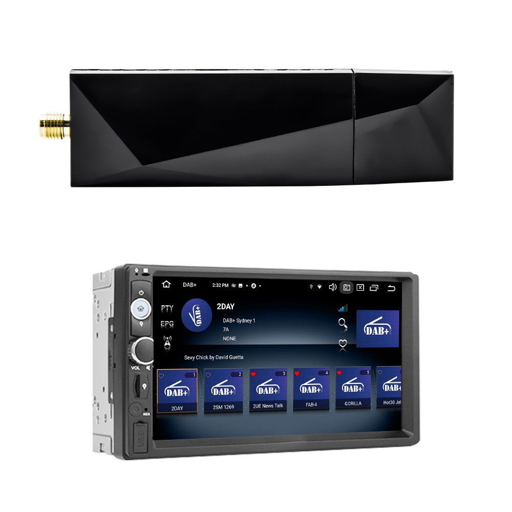 DAB+ Digital Radio Receiver Car DAB Box Digital Radio Antenna Receiver HIFI Adapter Signal Booter USB Receiver