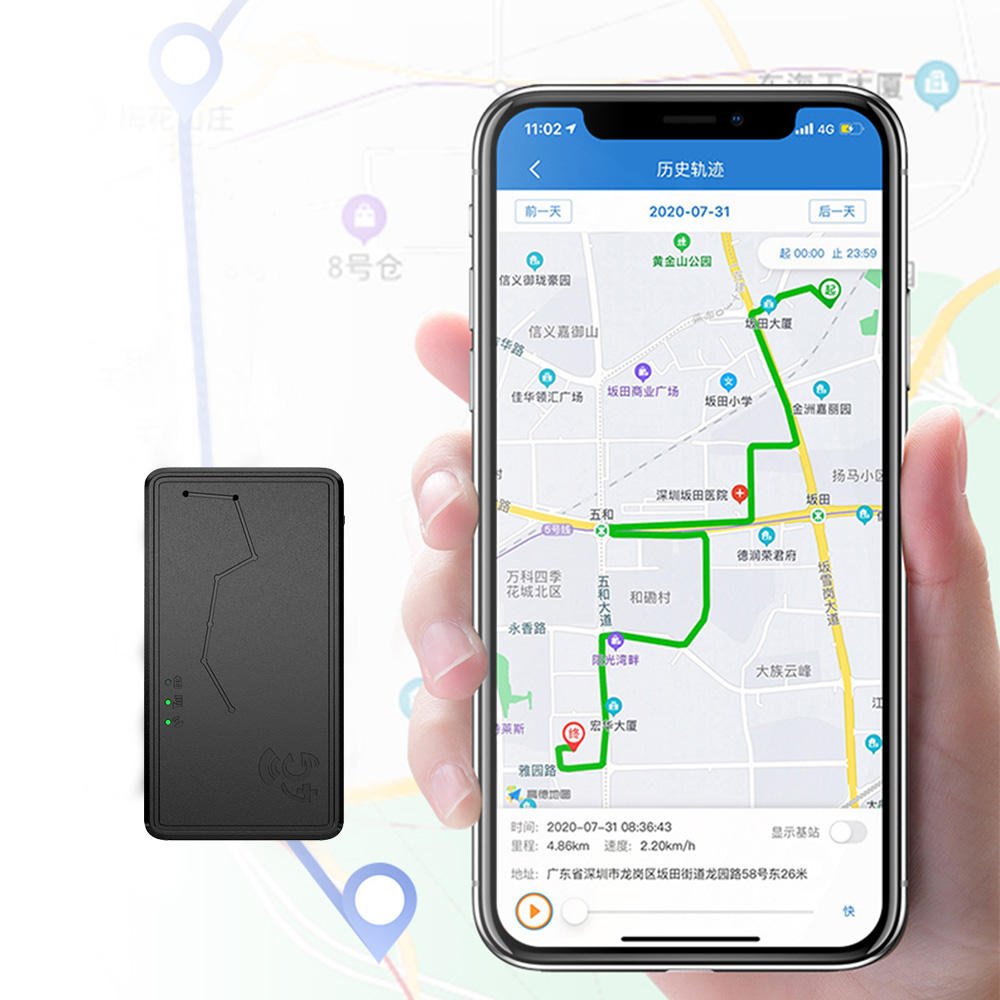 1300/3000/6000/10000MAh Car GPS Tracker Easy to Install Wireless Vehicle GPS Tracking Device 4g Gps Tracker