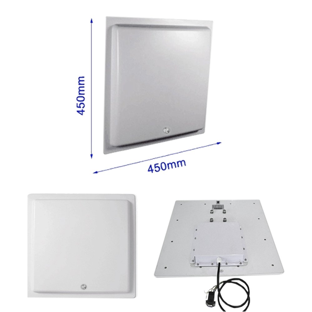 Wireless Uhf Rfid Reader 15m Rfid Reader 12dbi Antenna Long Range Read Distance Passive Car Parking RFID UHF Reader