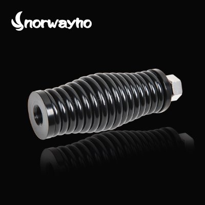 Silvery Steel Spring Base for Safety Whip Mount Base, Quick Release Mount for ATV LED Whip Mount