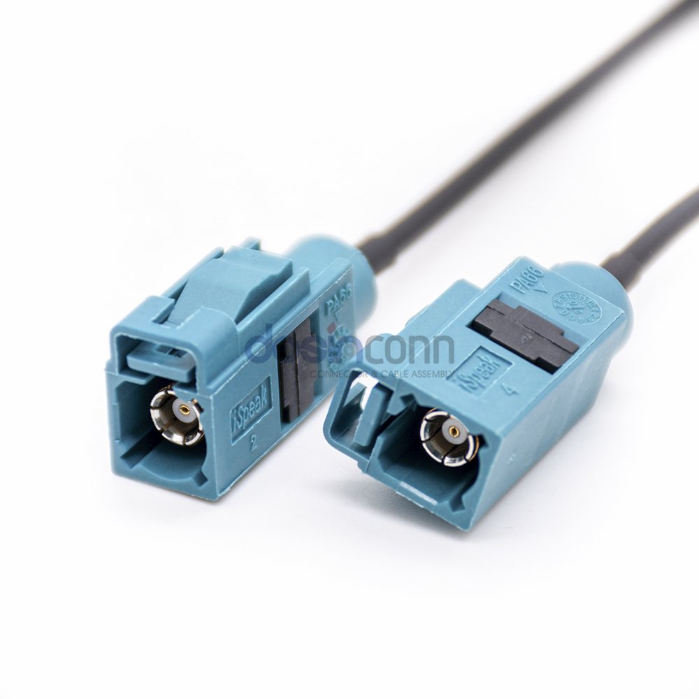 Fakra Z Female to Fakra Z Female Antenna Extension Cable RG174 for Car Stereo GPS Navigation