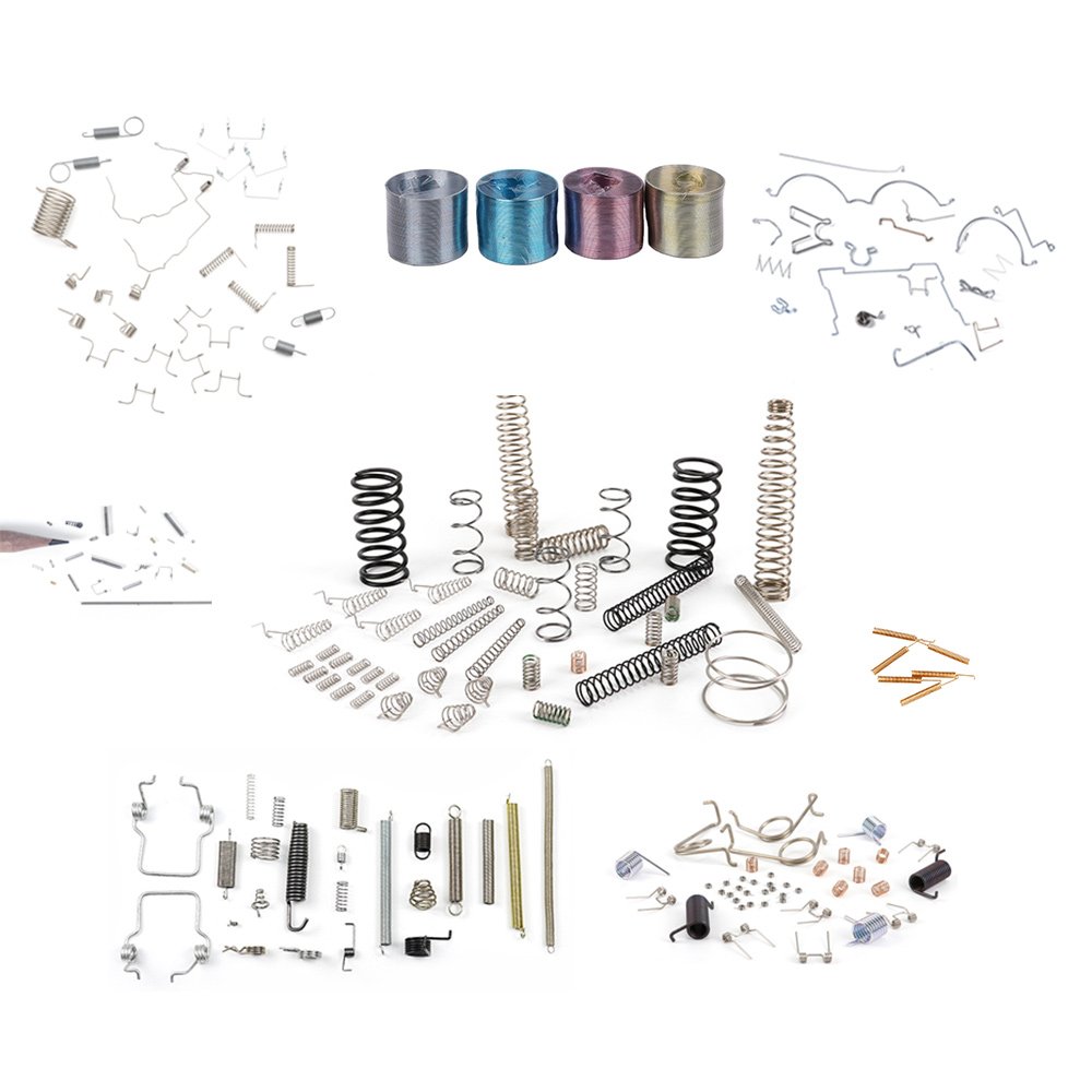 High Quality Chinese Spring Clip Magic Adjust Power Compression Piston Wire Forming SS 316 Spring Clip