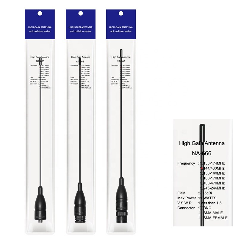 Mobile Radio Antenna High Gain Bendable Whip Dual Band VHF/UHF 144/430MHz antenna