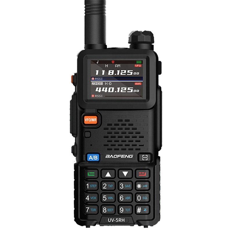 Baofeng UV-5RH Multimode Scanning Long Standby DTMF Funtion Analog Wireless Long Range Transmitter Professional 8W Walkie Talkie