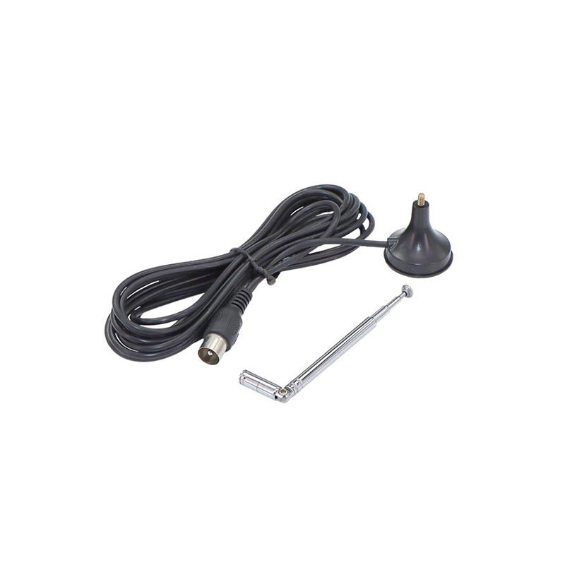 Magnetic Base Telescopic Car Radio Antenna Stainless Steel Telescope TV Antenna