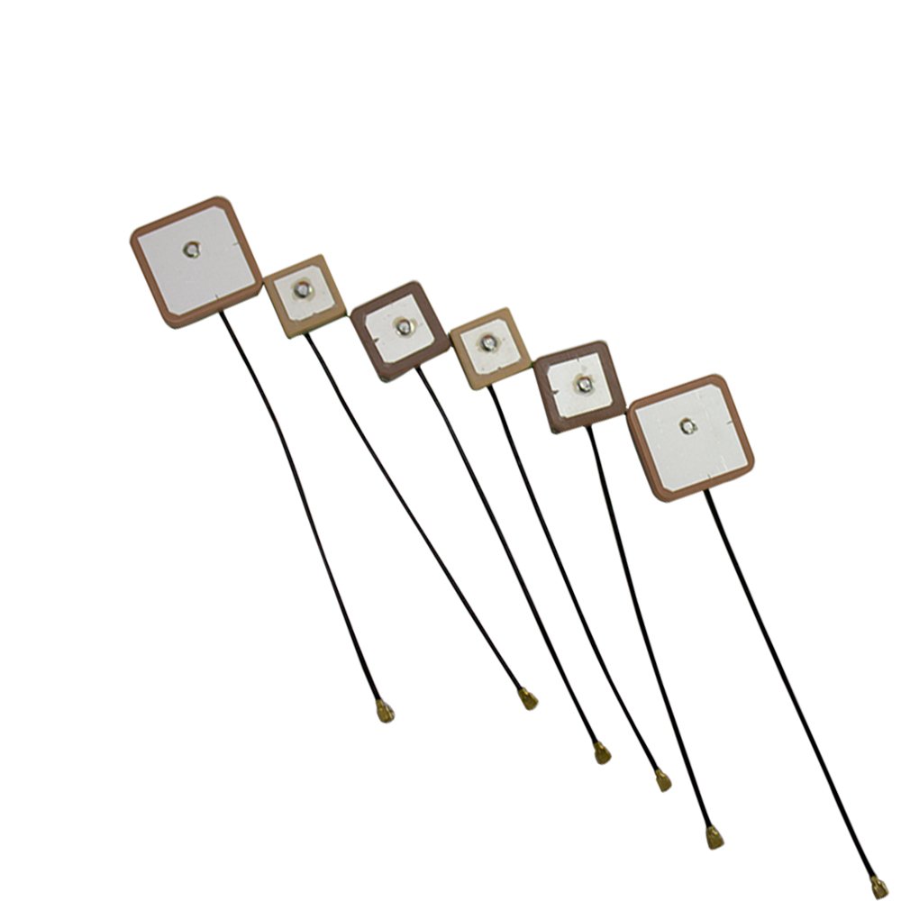 Active GPS Patch Antenna with 1.13 Cable and SMA Connector Internal 25*25*4MM Ceramic 1575.42mhz gps gnss Antennas