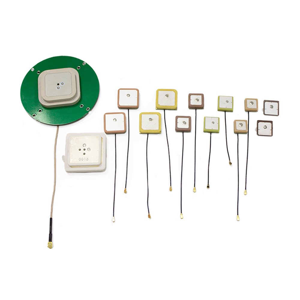 Active GPS Patch Antenna with 1.13 Cable and SMA Connector Internal 25*25*4MM Ceramic 1575.42mhz gps gnss Antennas