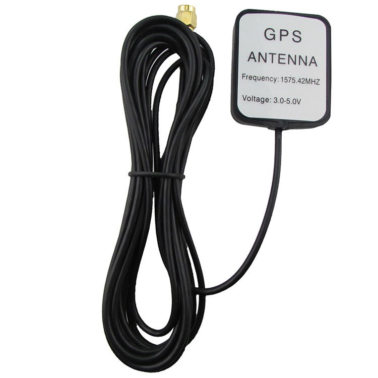 Vehicle Car GPS Active Antenna SMA Plug Extension External GPS Active Antenna 28dB Gain