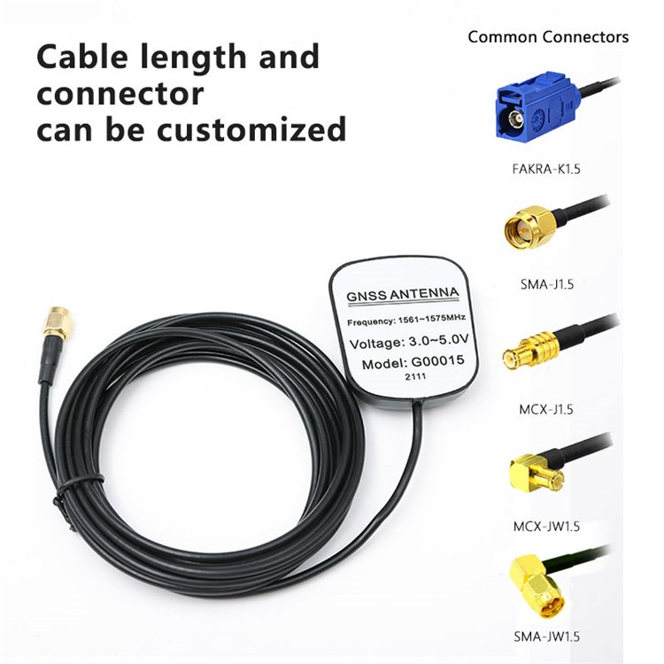 Factory Supply Hot Sales Stable High Gain Enhanced Satellite GPS Tracker Navigation Driving Recorder Antenna for Car and Marine