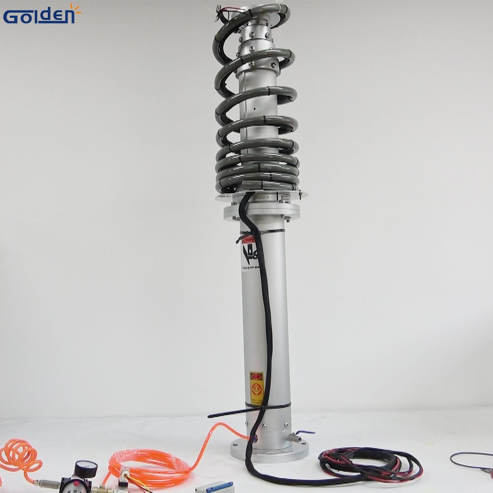 Customized 3-20M Mobile Portable 6 Section Retractable Telescoping Pole Heavy Duty Telescopic Mast