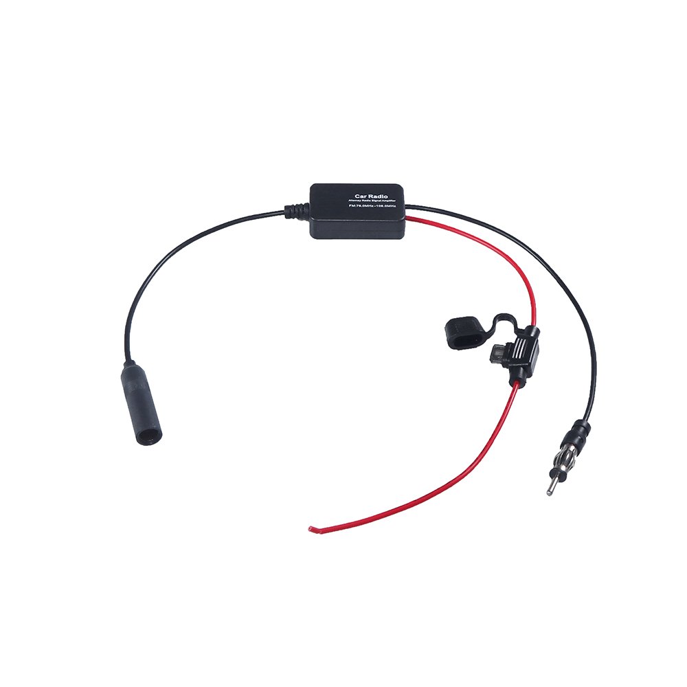 2024 Shengda Hot Sale Car Digital Radio FM DAB Signal Amplifier DVD 88-108MHz 170-240MHz Automobile Antenna