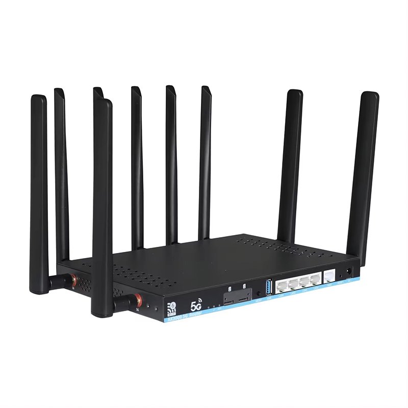 New Design HC-S100 WiFi6 3000Mbps Openwrt WiFi Broadband 5g Modem Router 4G 5G LTE Industrial Router