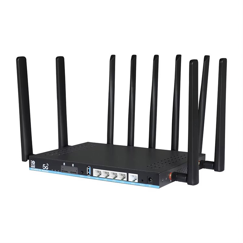New Design HC-S100 WiFi6 3000Mbps Openwrt WiFi Broadband 5g Modem Router 4G 5G LTE Industrial Router