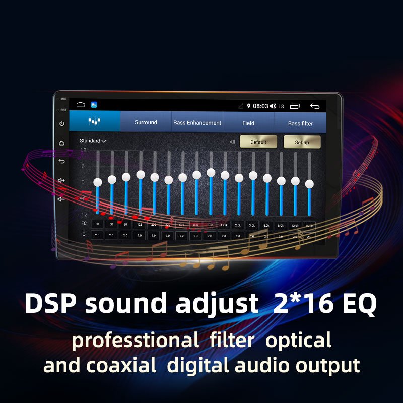 9" Android Car Stereo Autoradio GPS WIFI BT FM RDS Car Radio Video Player