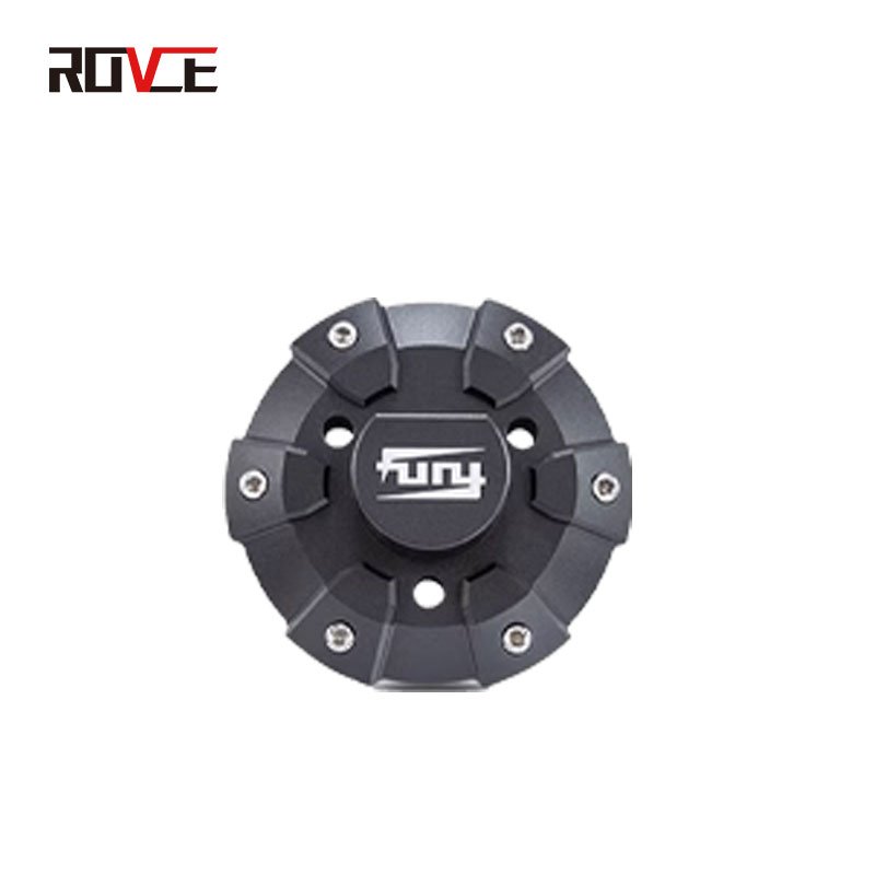 ROVCE Car Accessories Alloy Radio Antenna Base Cover Battle Armor Antenna Cover for Jeep Wrangler JK/JL/JT Universal