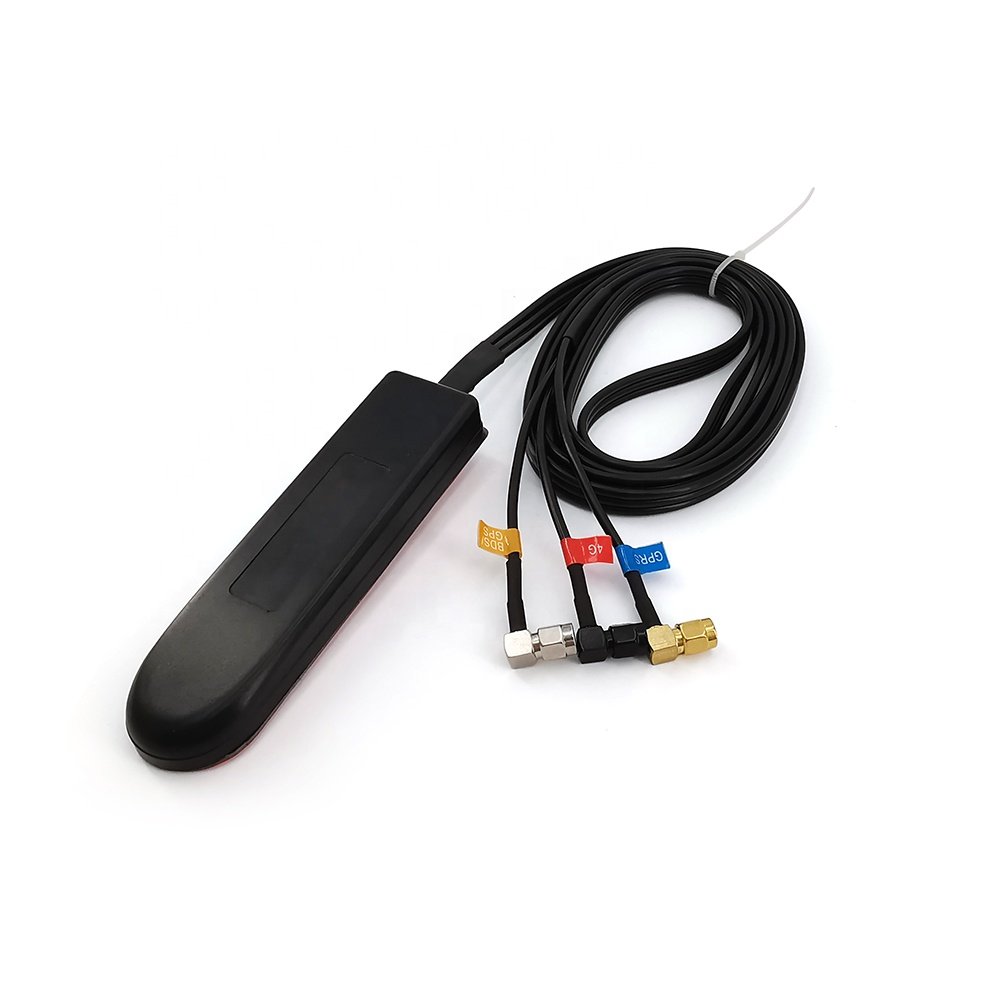 High Gain GPS 4G Antenna with 3 Ports 2G 3G 4G 1575MHz RHCP CAR Antenna for Navigation