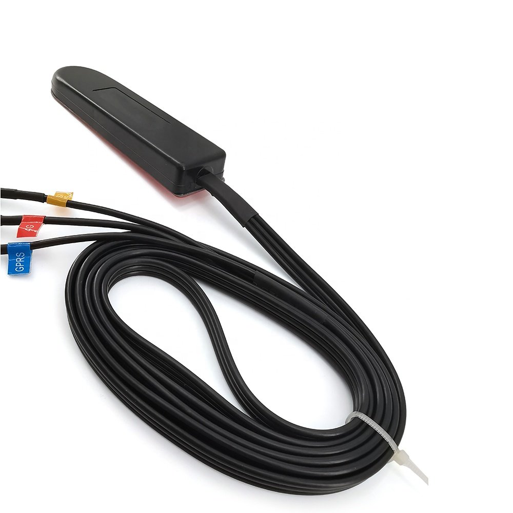 High Gain GPS 4G Antenna with 3 Ports 2G 3G 4G 1575MHz RHCP CAR Antenna for Navigation