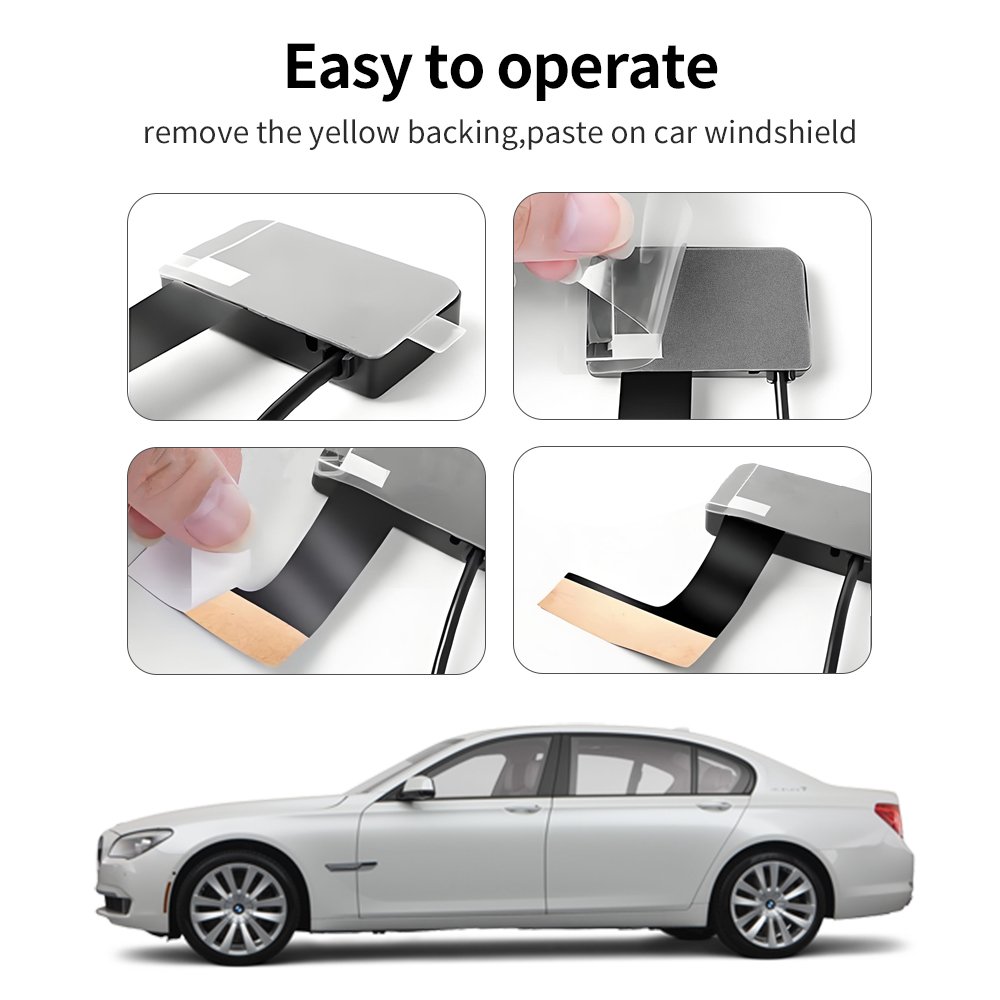 Dab Radio Receiver In Car Antenna Digital DAB+ Adapter Aux Tuner Box Audio USB Amplified Loop Antenna Android Decoding Radios