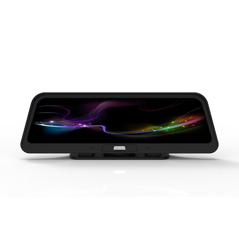 9.66 Inch Touch Scree Rearview Digital Video Recorder Car Dvr Mini Mirror Lens Rear View Camera Mirror Car Dash Camera