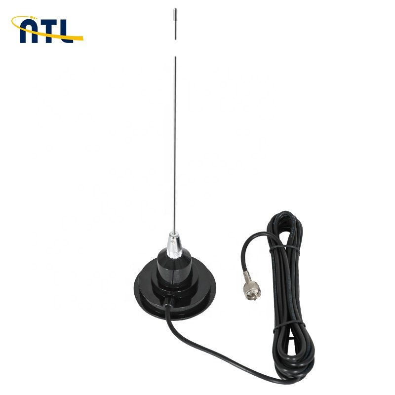 Hustler CB VHF UHF dualband mobile radio antenna heavy duty magnetic mount whip antenna kit top reviews
